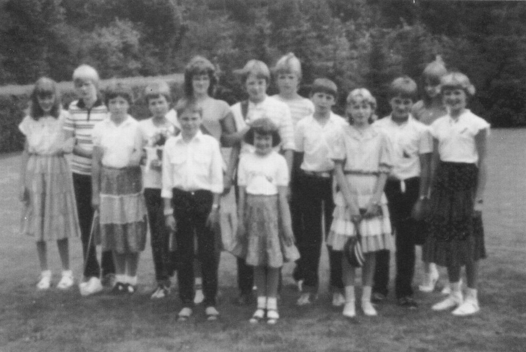 Schützenverein Börgermoor - Kinderkönig 1983 - Norbert Kohnen - Gerlinde Brelage