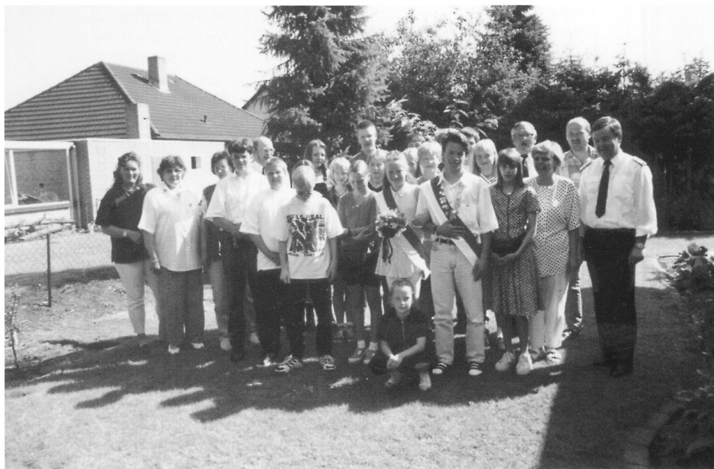 Schützenverein Börgermoor - Kinderkönig 1996 - Thomas Schönfeld - Andrea Eichhorn